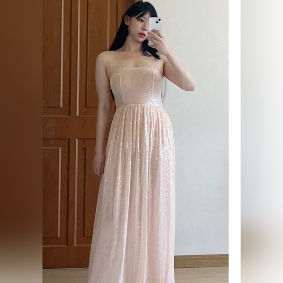 NWT Zara Long Sequin Knit Dress - 2142/071 - Picture 17 of 17